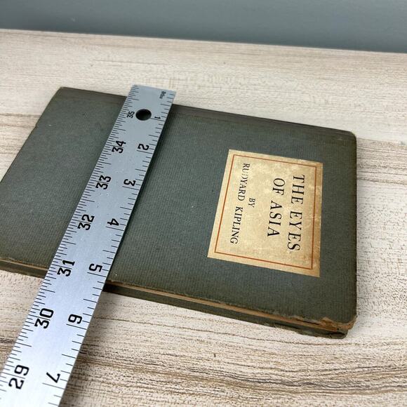 The Eyes of Asia by Rudyard Kipling 1918 Vintage Antique Hardcover WWI Book - Picture 10 of 14